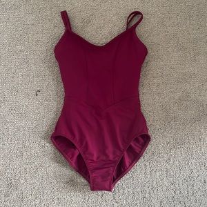 Bloch New Burgundy Leotard.